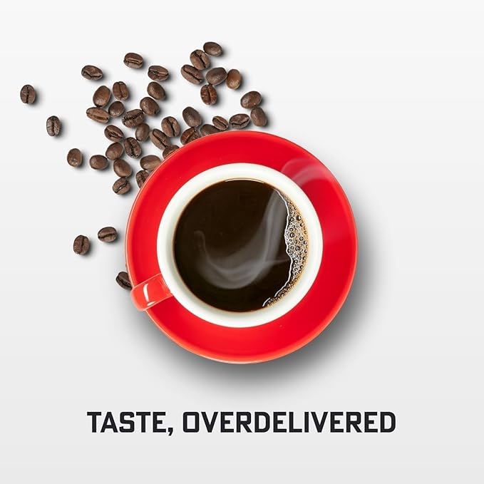 Eight O'Clock Coffee 100% Colombian Peaks Ground Coffee, Medium Roast, 20 Ounce (Pack of 1) - Rich, Winey & Full Bodied