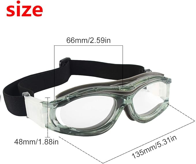 Andux Basketball Soccer Football Sports Protective Eyewear Goggles Eye Safety Glasses LQYJ-04
