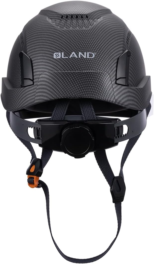 Land Helmets EcoPro Safety Helmet - ANSI/ISEA Z89.1-201 Type 1 Class C Vented - OSHA Approved - Lightweight Helmet with 6 Pt Suspension for Arborist, Industrial & Fall Protection