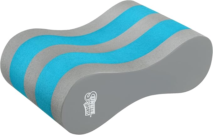 Sunlite Sports EVA 5-Layer Pull Buoy Leg Float - Pool Training Aid, Legs and HIPS Support for Adults, Kids, and Beginners, for Swimming Stroke