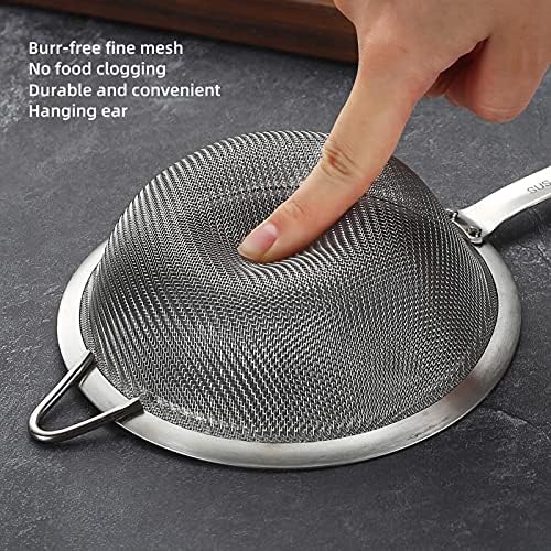 304 Stainless Steel Fine Mesh Strainers - Image 4