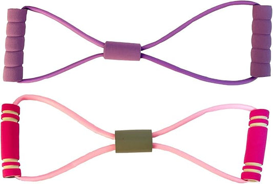 Figure 8 Stretch Fitness Strap for Full-Body Workouts,Exercise Bands for Back,Resistance Bands,Figure 8 Exercise Bands for Women Men