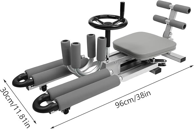 Leg Stretcher 210 Degrees Split Machine for Flexibility Stretching Equipment 330LBS Leg Stretching Split Machine Home Gym Inner Thigh Training Stretching for Dancers Adult