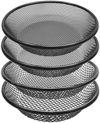4Pcs 11.8" W Soil Sifter for Gardening, 8mm Grid Rock Sifter for 5 Gallon Bucket by Unknown
