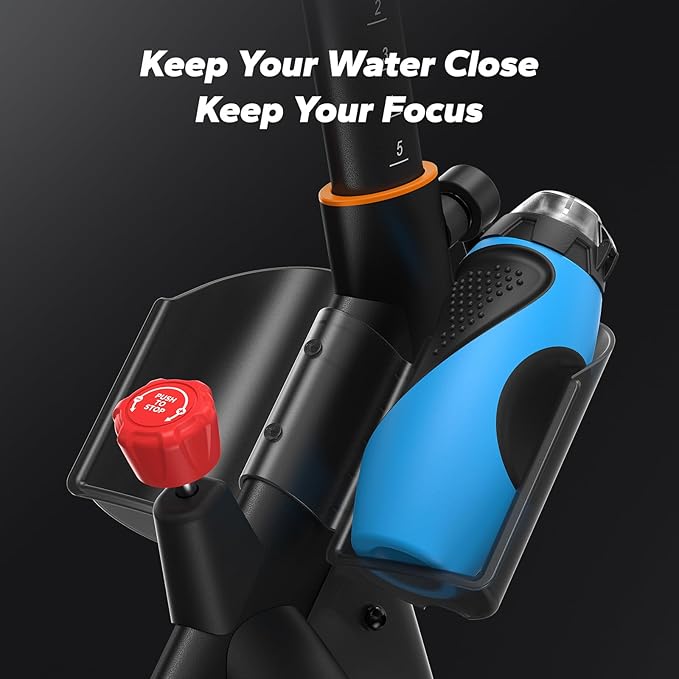 MERACH Magnetic Exercise Bike, Indoor Cycling Bike with Self-Developed App, 350 lbs Weight Capacity & 40 lbs Flywheel, Stationary Bike for Home Gym Fitness