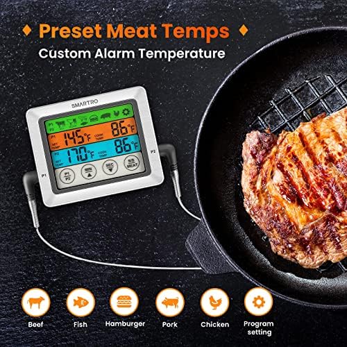 SMARTRO ST54 Dual Probe Digital Meat Thermometer - Image 5