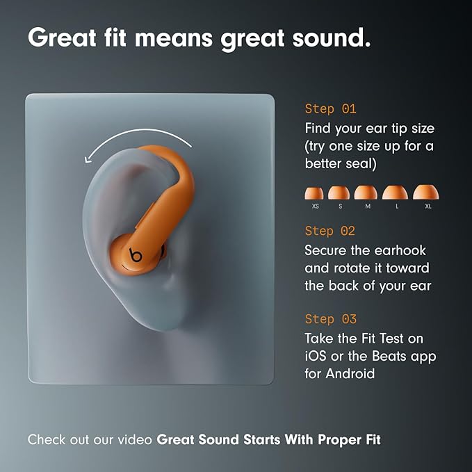 Beats Powerbeats Pro 2 - Wireless Bluetooth Earbuds with USB-C Charging Cables (1.5 m) - Quick Sand