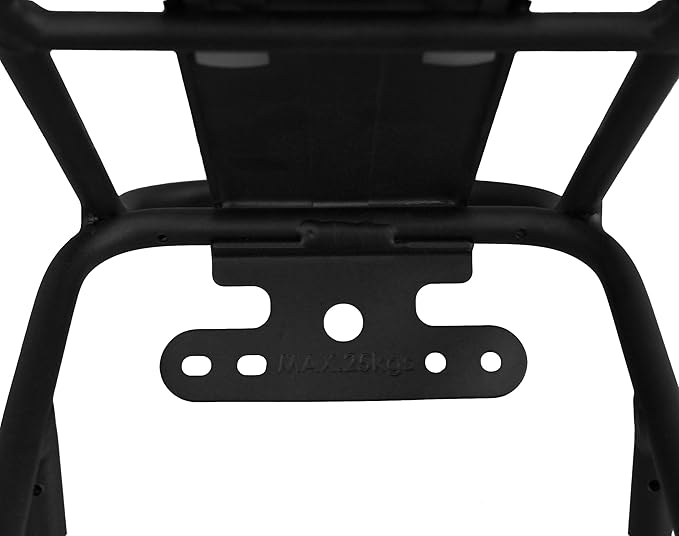 Ibera Bike Rack - Bicycle Touring Carrier Plus+ for Disc Brake/Non-Disc Brake Mount, Fat Tire Bikes, Frame-Mounted for Heavier Top & Side Loads, Height Adjustable for 26"-29" Frames