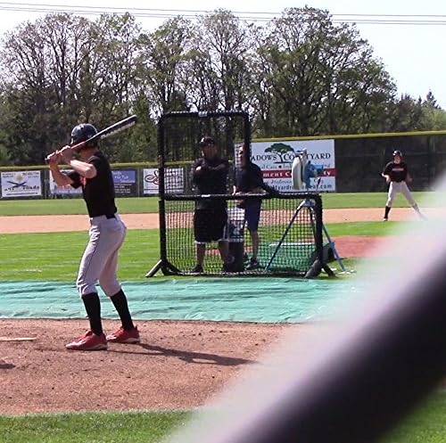 Jugs Changeup Baseball Pitching Machine— New Changeup Feature! Fastballs up to 70 mph and changeups at speeds as Low as 44 mph. Remote Control—Fastball to changeup at The Touch of a Button.