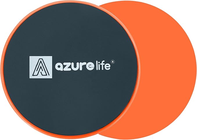 Exercise Core Sliders, Dual Sided Exercise Gliding Discs Use on Carpet or Hardwood Floors, Light and Portable, Perfect for Abdominal&Core Workouts