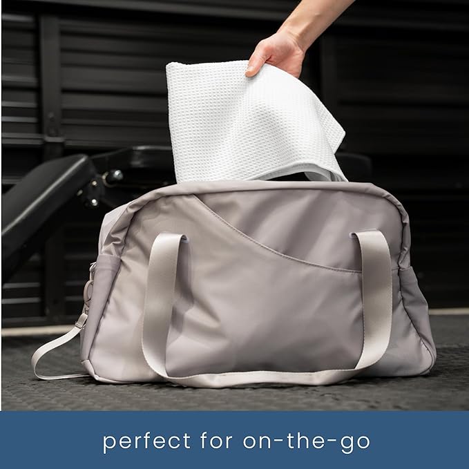 S&T INC. Microfiber Gym Towels, Yoga Towel for Home and Gym Bag, 16 Inch x 27 Inch, 6 Pack