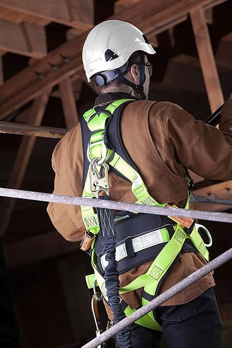 Jackson Safety CH300 Climbing-Style Hard Hat - Non-Vented Construction Helmet with Chin Cup - ANSI Z89.1 & OSHA Compliant - (Multiple Colors)