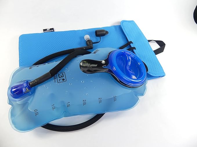 Hydration Pack with 2L or 3L Water Bladder & Cooler Bag > Keeps Drink Cool & Protects Bladders > Camelback Reservoir for Hydration Backpack, Tasteless & BPA Free, Quick Release Tube & Shutoff Valve