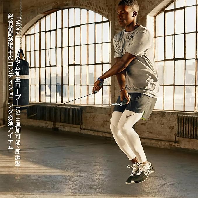 Weighted Jump Rope for Men Women -Interchangeable 1/5lb 1/4lb 1/2lb Heavy jump ropes - 360 Degree Spin - Length Adjustable,Ergonomics Leather Grip Skipping Rope for Fitness Weight Loss & More