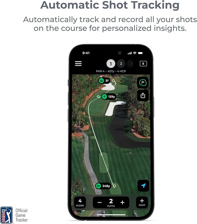 Arccos Smart Sensors: Automatic Golf Game Tracking System, A.I. Powered GPS Rangefinder & Smart Club Distances