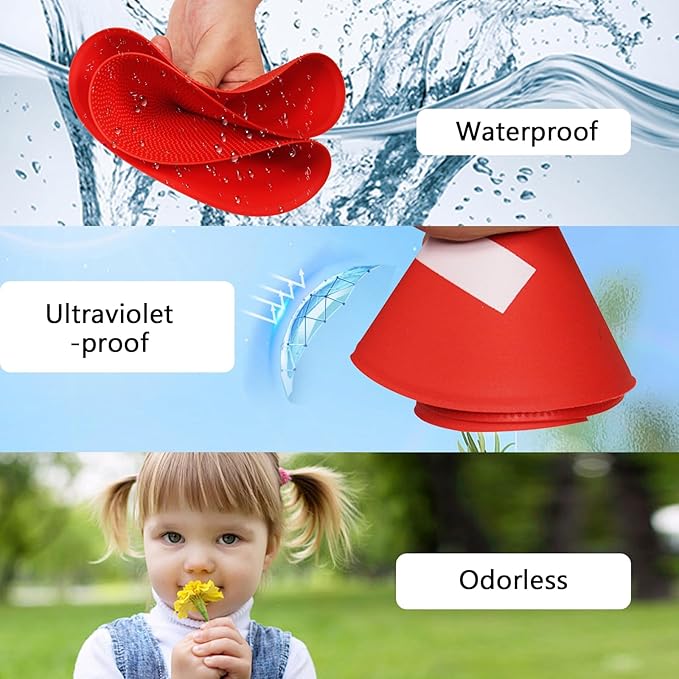 9 Inch Poly Spots, 10/24 PCS Anti-Slip Spot Markers Floor Spots, Waterproof Flat Filed Cones Poly Dots for Agility Drills, Basketball, Football Training, Sport Activities and Exercise