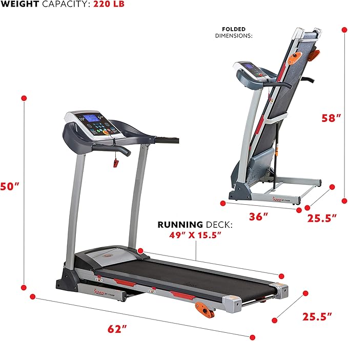 Sunny Health & Fitness Smart Wi-Fi Treadmills