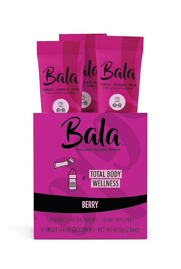 Bala Enzyme Sugar-Free Drink Mix Powder - Berry 0.25oz (8 Count)