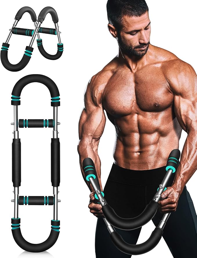 Saker Twister Arm Trainer,PowerTwist Arm Trainer,Home Workout Equipment,Upper Body Strength Training Machine,Detachable Design,Fitness Anywhere