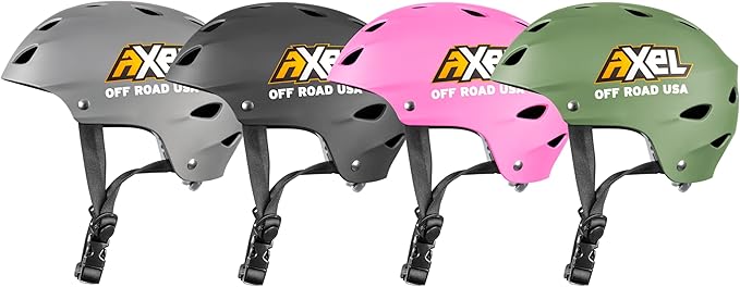 Axel Off Road Trail Helmet | Super Light and Adjustable Helmet for Off-Roaders and Rock Crawlers in a Jeep, UTV, SXS, Buggy