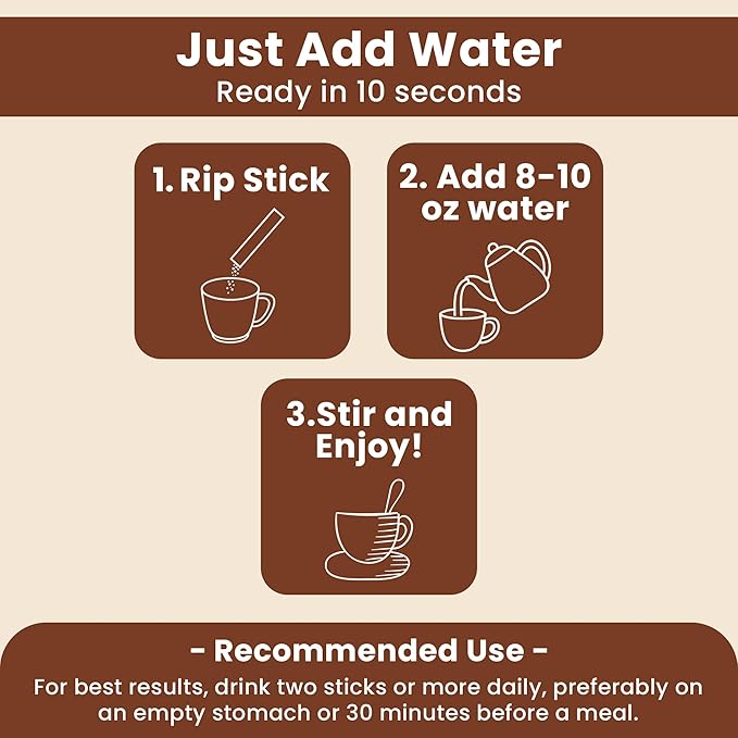 Javita Burn + Control Instant Coffee w Weight Management Herbs: Garcinia Cambogia & Yerba Mate - Slim Coffee with Help of Exercise, Keto Coffee for Diet Support, 1 box - 24 (4.55g) Sticks