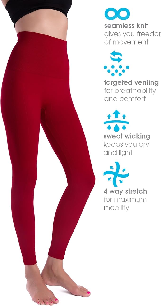 Activewear Thick High Waist Tummy Compression Slimming Body Leggings Pant