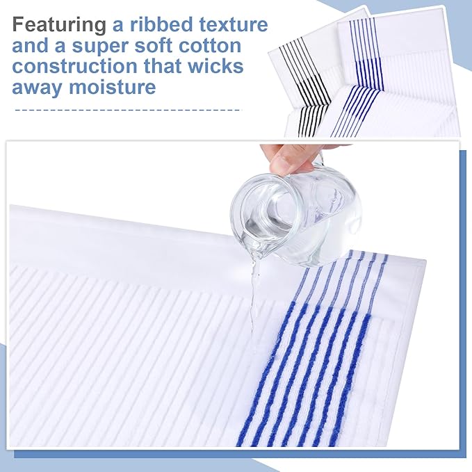 Mixweer Caddy Golf Towel 22" x 42" Large Caddy Towel Camping Sport Towels Cotton Soft Towels for Man Golf Lovers