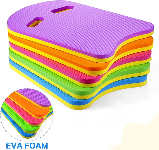 Kickboard Swimming Training Kick Board U Design Summer Aid Float Equipment EVA Foam with Integrated Hole Handle for Water Pool Accessories