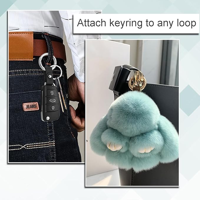 10 Pack 3/4 Inch Gold Round Carabiner Clips, Small Spring O Rings for Keyring Bag Pendant Keychain Clip