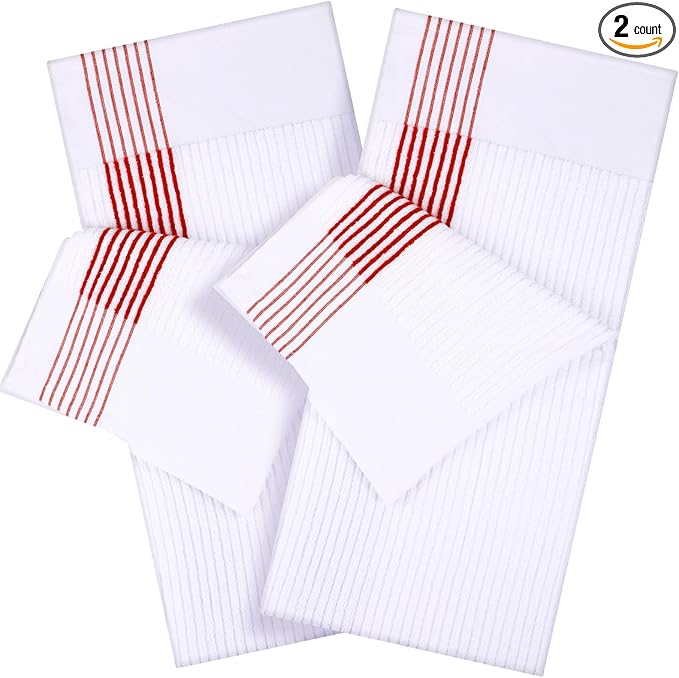 Mixweer Caddy Golf Towel 22" x 42" Large Caddy Towel Camping Sport Towels Cotton Soft Towels for Man Golf Lovers