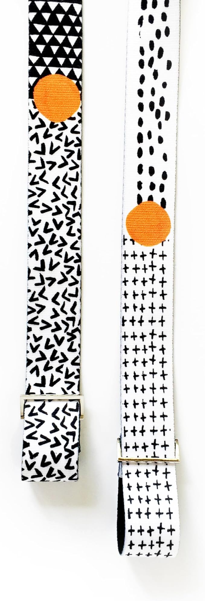 Yune Yoga Bowie Yoga Strap – 68" 100% Cotton Stretching & Carrying Strap with Metal D-Ring – Yoga Accessory for Pilates, Flexibility & Home Practice