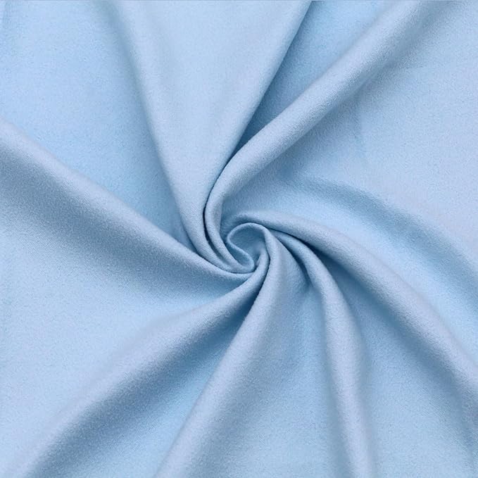 Eunzel 2 Pack Hot Yoga Towel Non Slip Yoga Mat Towel Non-Slip Sweat Absorbent Microfiber Towel for Hot Yoga, Pilates and Workout 72" x 26.5", Blue