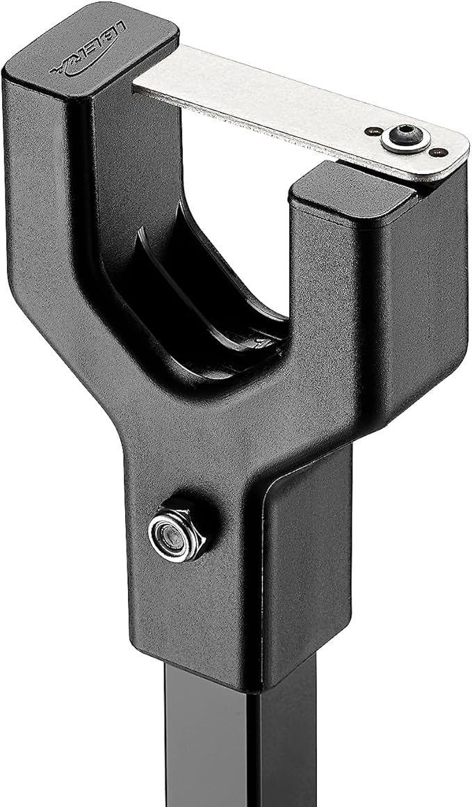 Ibera Two-Way Bike Stand for 20"-29" Wheels - Bicycle Stand for Vertical or Horizontal Storage - Adjustable, Floor-Mounted with Alloy Steel Frame - Space-Saving Bicycle Storage for Home or Garage