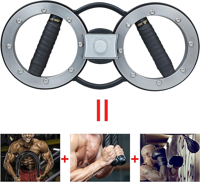 Rotator Machine, Arm Workout Equipment for Men and Women, Forearm Trainer for Boxing, 12 Pounds Arm and Shoulder Strength Training for Home and Gym Workouts and Rehabilitation