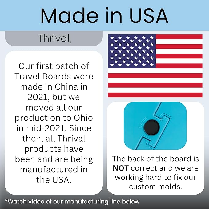 Thrival Wave - Fully Adjustable Psoas, Back and Hip Flexor Muscle Release Tool for Deep Tissue, Trigger Point Massage (Blue) – Made in USA