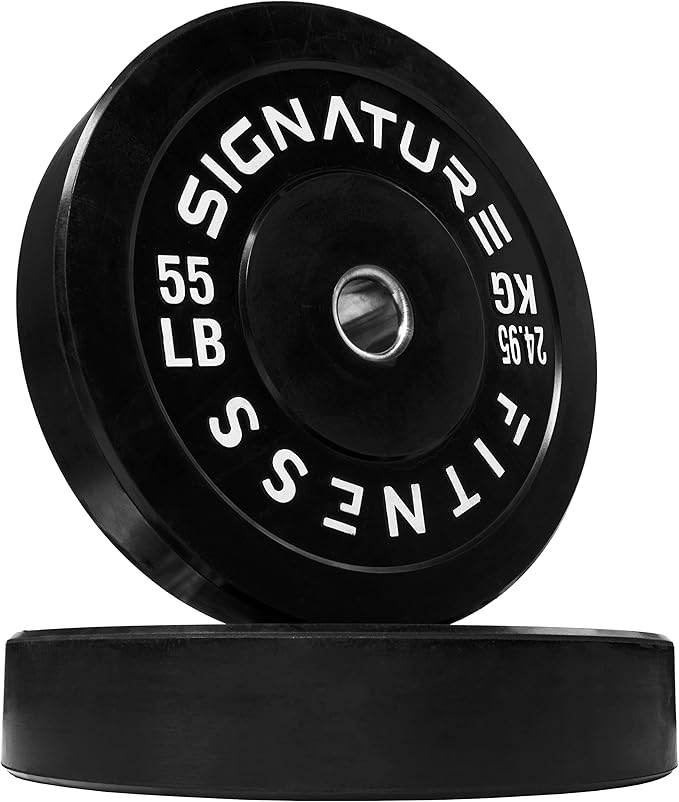 Olympic Bumper Plates Set, 2" Weight Plates for Strength Training & Weightlifting, Paris or Set or Set with Barbell, Multiple Options