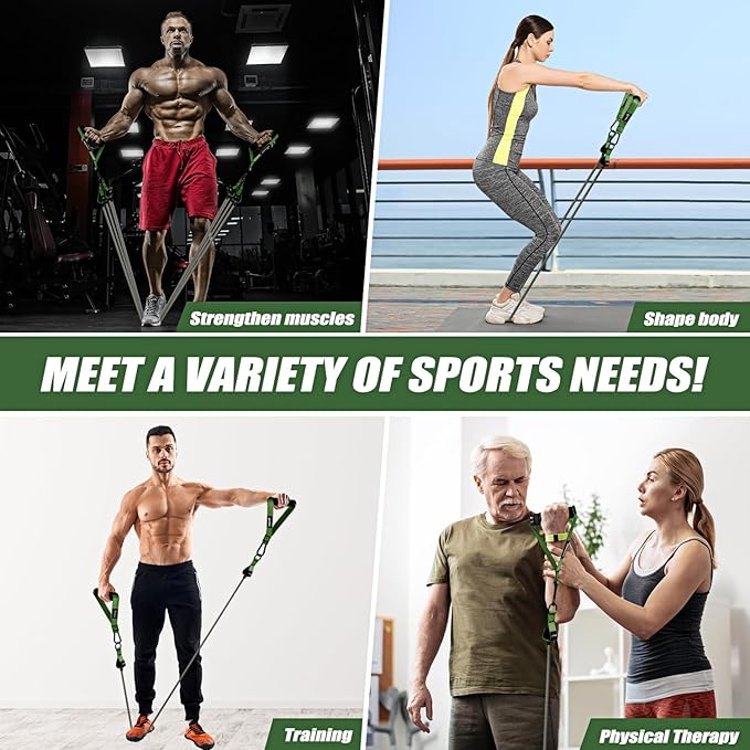 Heavy Resistance Bands for Working Out, 350lbs/450lbs Exercise Bands with Handles, Workout Bands Set for Men, Fitness Weight Bands for Muscle Strength Training, Stretching, Slim, Home Gym Equipment