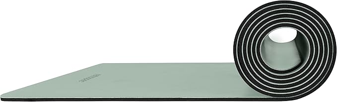 Retrospec Laguna 5mm Yoga Mat - Fitness Mat for Women, Men & Children, Slip-Resistant and Moisture Absorbing Exercise Mat for Home, Pilates, Yoga and Floor Workouts