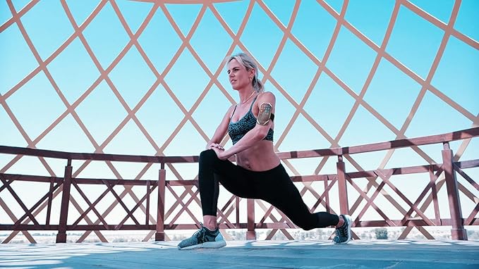 BONE Run Tie, Running Cell Phone Holder, Skin-Friendly & Washable Silicone Sport Armband, Universal Workout Phone Carrier Compatible with Most Smartphone (Luminous - Size S/Arm Size 7.9-9.8'')