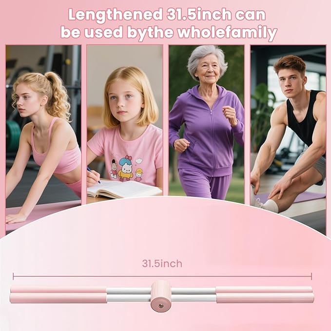 Yoga Stick - Posture Corrector Stick - Posture Rod - Back Crack Corrector - Child Adult Hump Corrector - Neck Hump Corrector - Yoga Stick Posture Corrector - Back Crack Corrector - Back Bulger31.8in