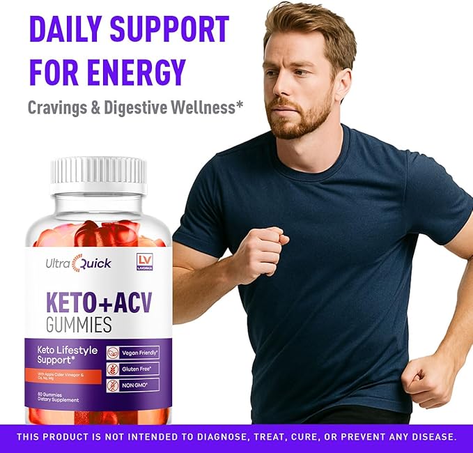 Ultra Quick Keto ACV Gummies - Ultra Quick Gummies, UltraQuick Keto Plus ACV Gummies, Ultra Quick Keto ACV Gummies Support, UltraQuick Keto ACV Gummies, UltraQuick, 60 Gummies for 1 Month