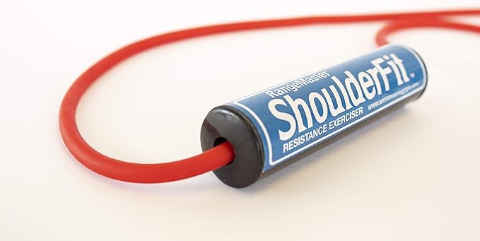 RangeMaster ShoulderFit Resistance Exerciser │ Resistance Tube Level 1│ Home Flex Cord Gym │ Shoulder Strengthening Tool │ Increase Flexibility and Mobility