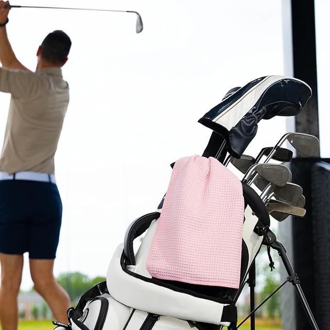 S&T INC. Microfiber Gym Towels, Yoga Towel for Home and Gym Bag, 16 Inch x 27 Inch, 6 Pack