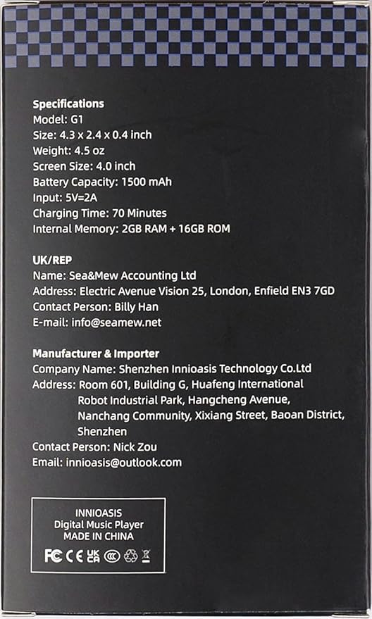 80GB MP3 Player with Bluetooth and WiFi, MP4 MP3 Player with Spotify,Spotify Kids,4" Music Player with Pandora, Audible,Music Player with Speaker (Pink_White)