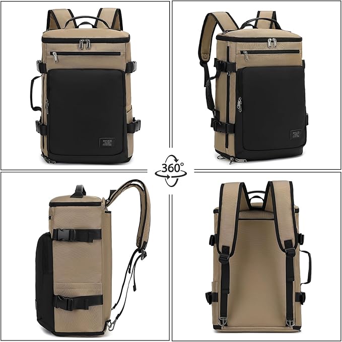 Kalesi Gym Duffle Bag Backpack 4-Way Waterproof with Shoes Compartment for travel Sport Hiking laptop