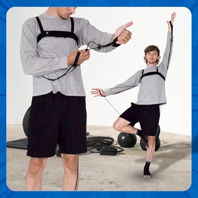 TYE4® and TYE4X™ - Pilates Wearable Resistance/Assistance; Total Body Exercise; Core Strengthening, Portable, Home Gym, Pilates, Yoga, Barre, Posture, Stretching, Balance