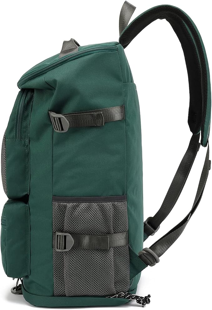 Kalesi Gym Duffle Bag Backpack 4-Way Waterproof with Shoes Compartment for travel Sport Hiking laptop (Green)