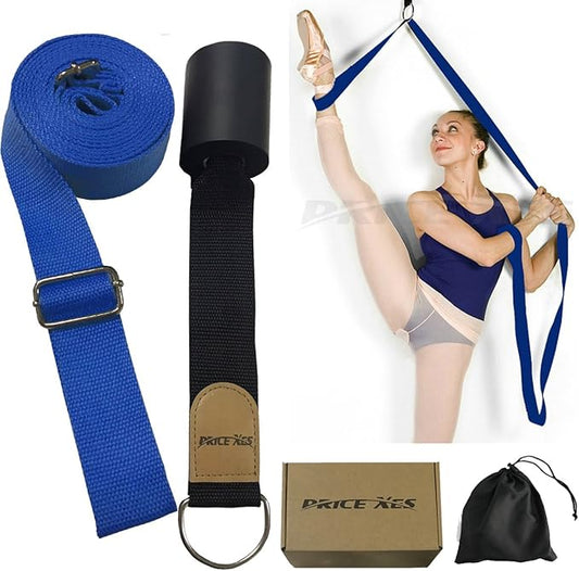 Leg Stretcher, Door Flexibility & Stretching Leg Strap - Great for Ballet Cheer Dance Gymnastics or Any Sport Leg Stretcher Door Flexibility Trainer Premium Stretching Equipment
