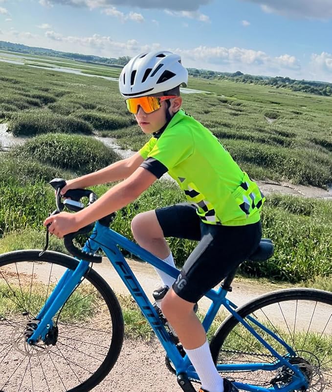 Kids Baseball Sunglasses for Boys Girls Youth Softball Cycling Sports Sunglasses UV400 Protection Age 5-12