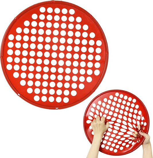 Hand Exercise Webs for Physical Therapy, Hand Grip Strengthener, Finger Exerciser, Portable Size, Latex Free, 7" Diameter